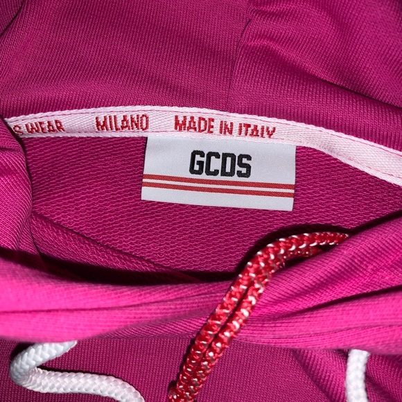 GCDS Care Bears Hoodie Sweater Pink Medium - Picture 6 of 7